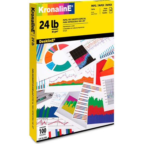 PAPEL RECUBIERTO MATE 24 lbs 90 g/m²