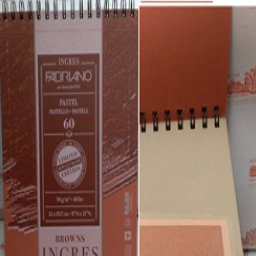 Block Fabriano Ingres Browns A-4 (21X29.7 cm) 90 gr 20 Hojas
