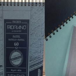 Block Fabriano Ingres Blues A-4 (21X29.7 cm) 90 gr 20 Hojas