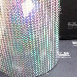 Cartulina Holográfica Plata 50X56 cm 230 gr
