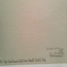 Pap. Stardream Dali Dore Marfil 72 X 102 Cm 120Grs.