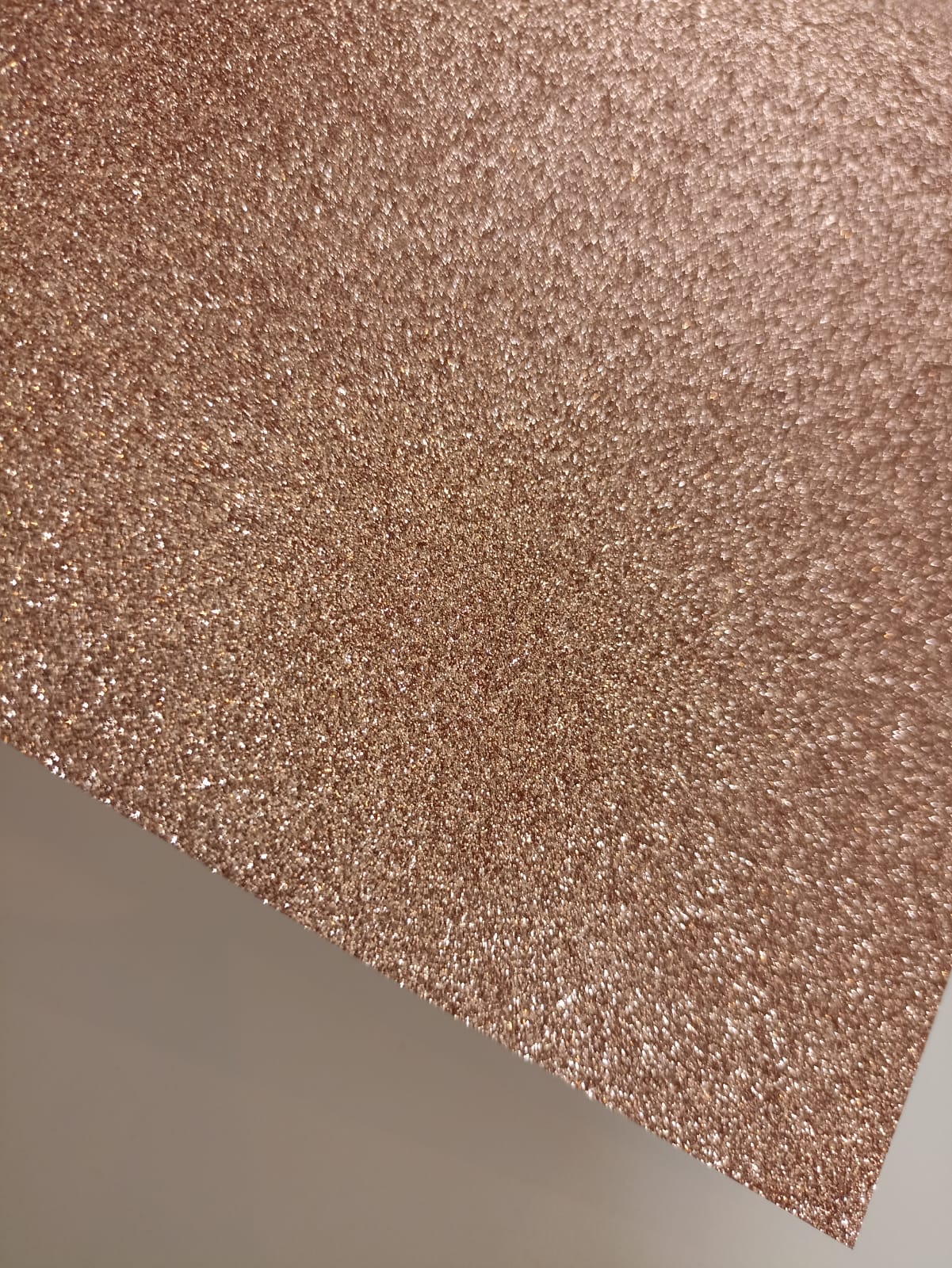 Glitter-(Diamantina) Bronce Rosa 50X60 cm 280 gr