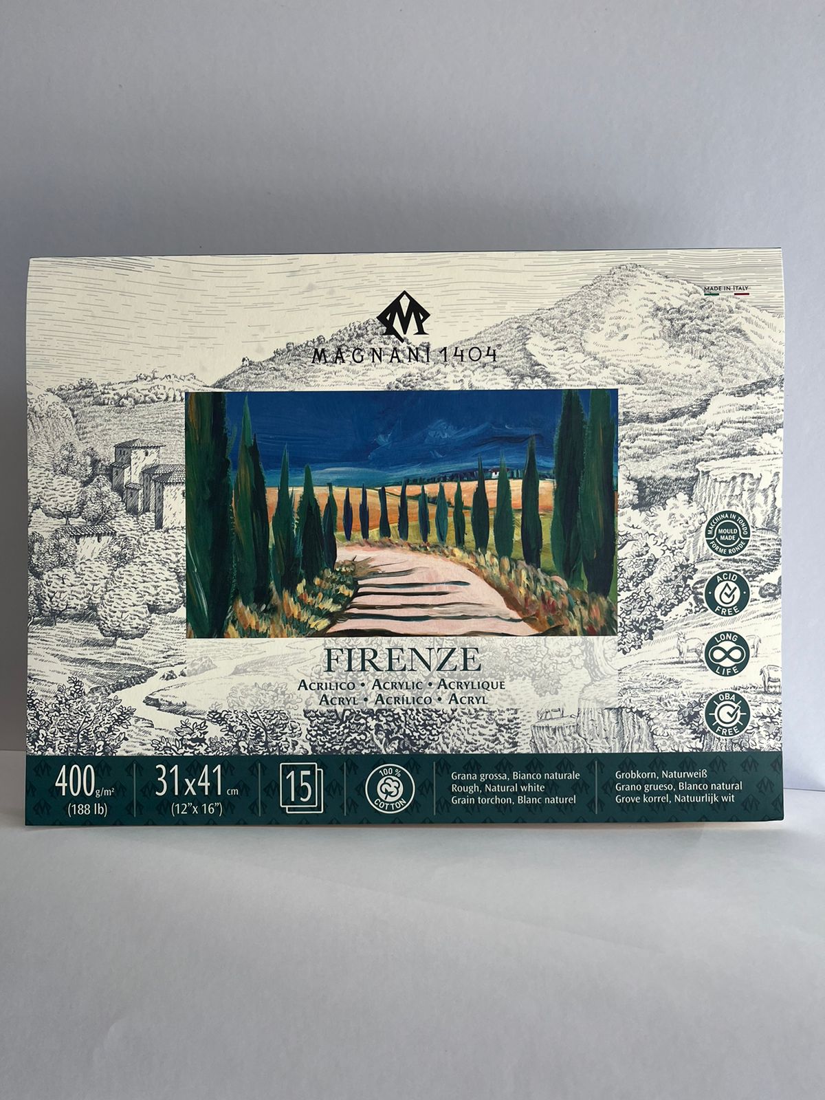 Block Magnani linea Firenze 400 grs 31x41 cm