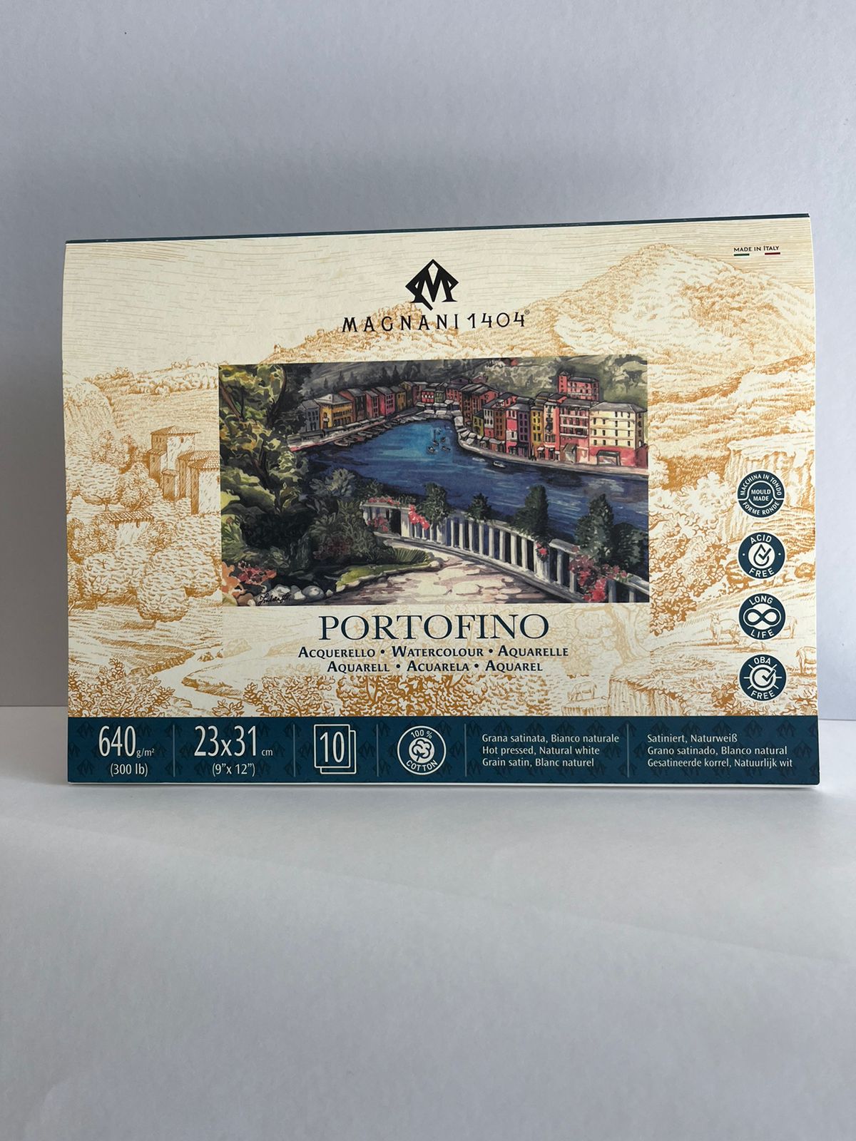 Block Magnani linea PORTOFINO 640 grs 23x31cm