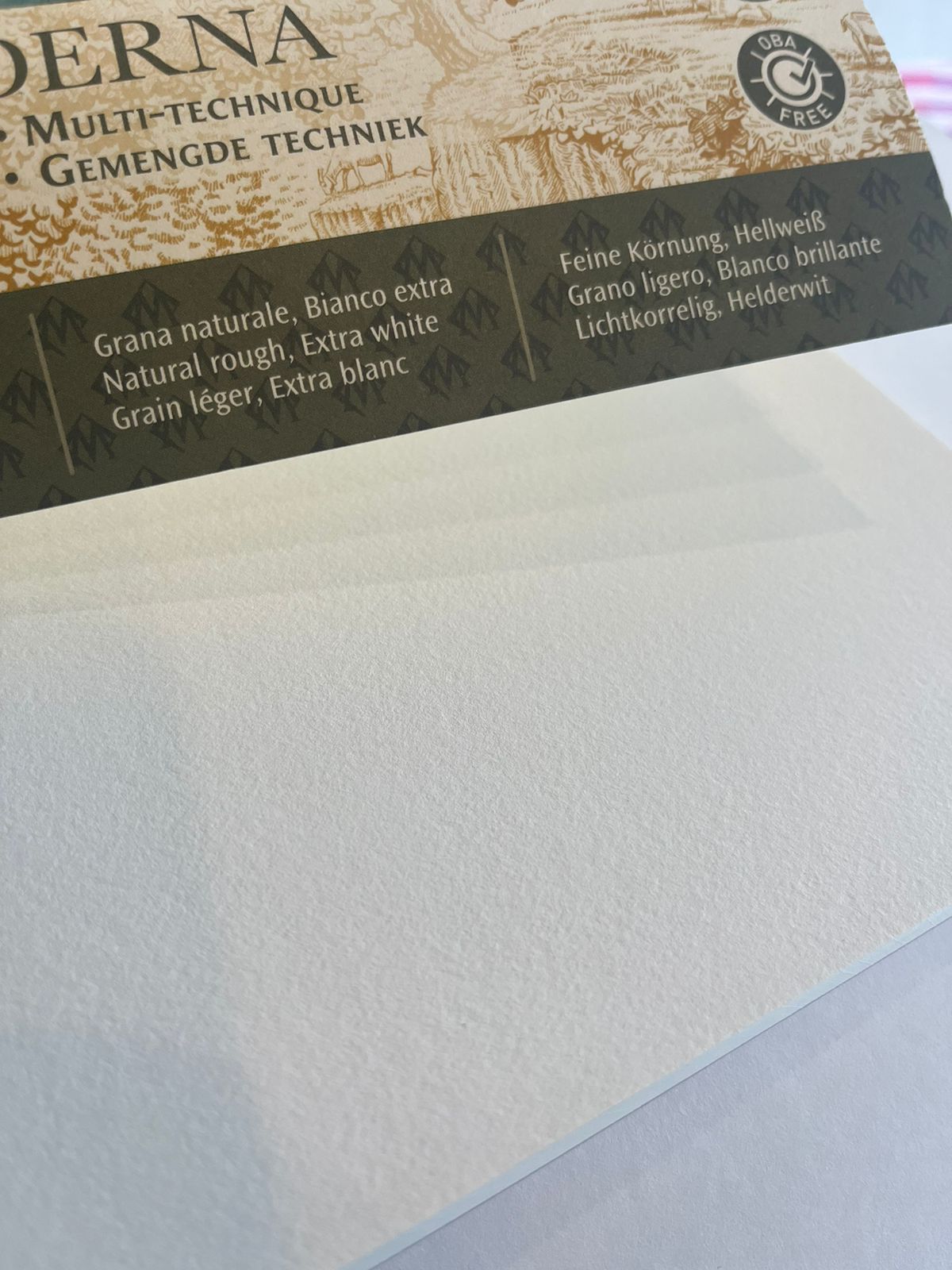 Block Magnani linea ARTE MODERNA 18x26 cm 300 grs..