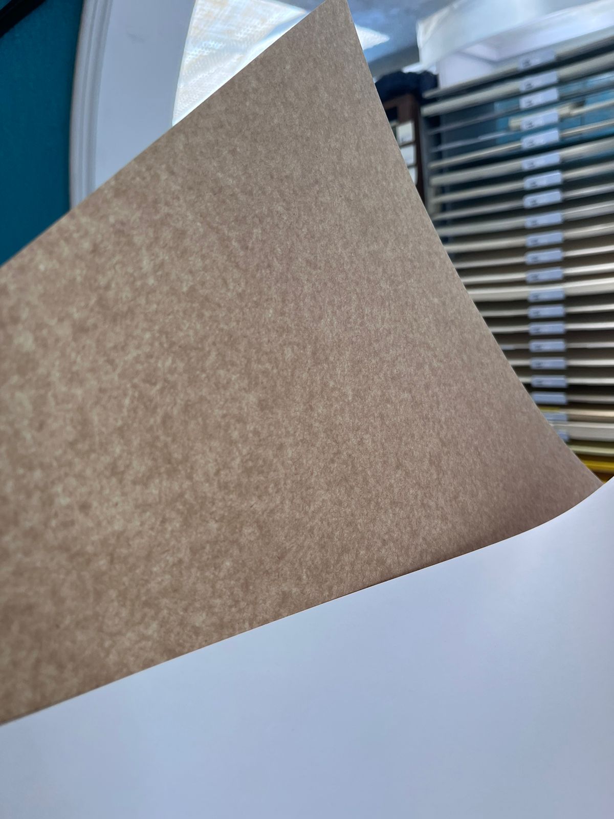 CARTON CAPLE 12 PTS CARA CAFE/BLANCA 90x125 cm