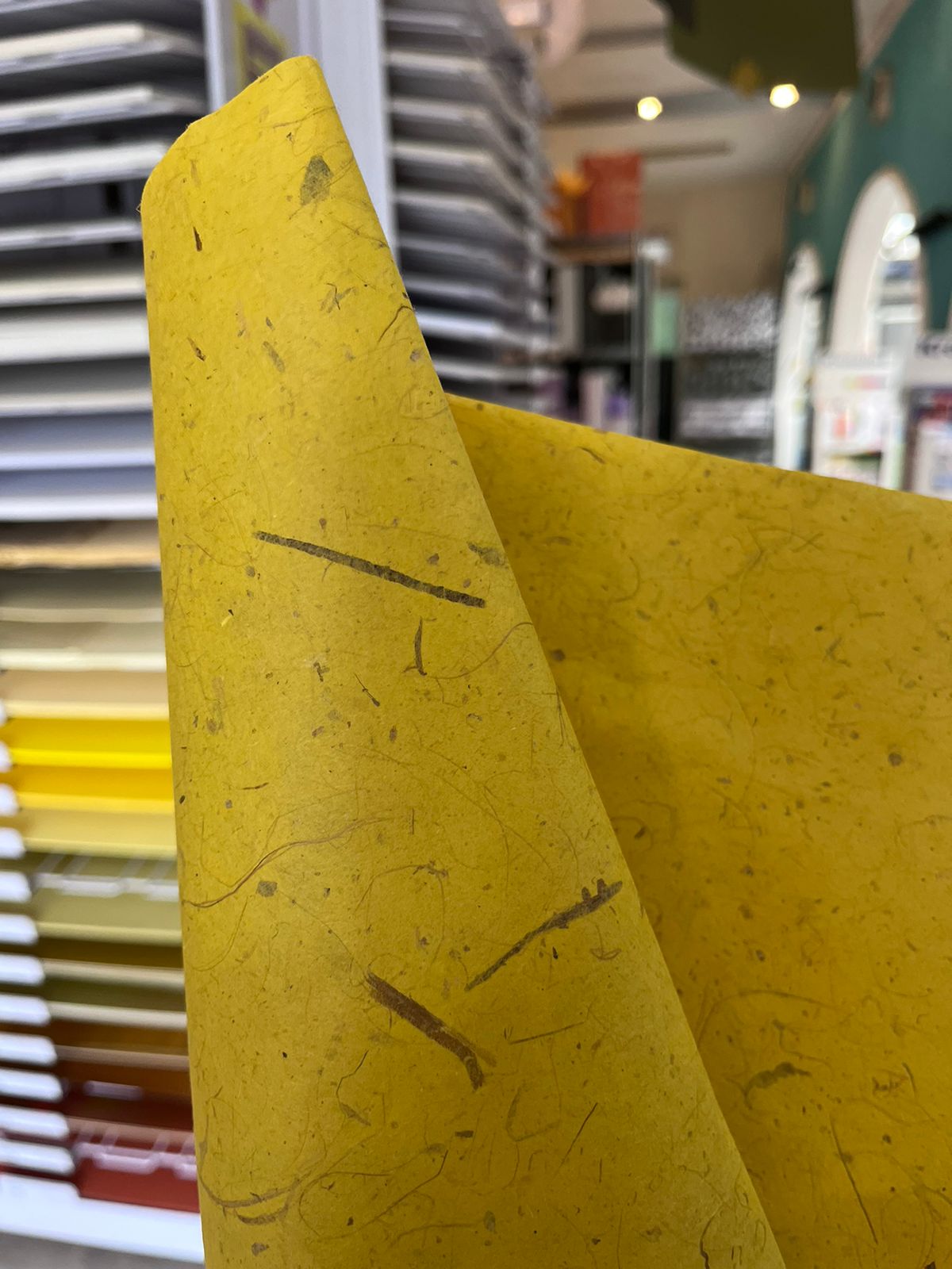 PAPEL FIBRA DE PLATANO COLORES