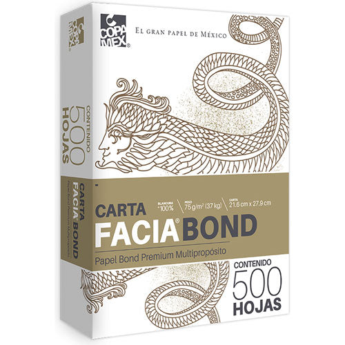 Facia 75 gr. - Carta 96% Blancura p/500