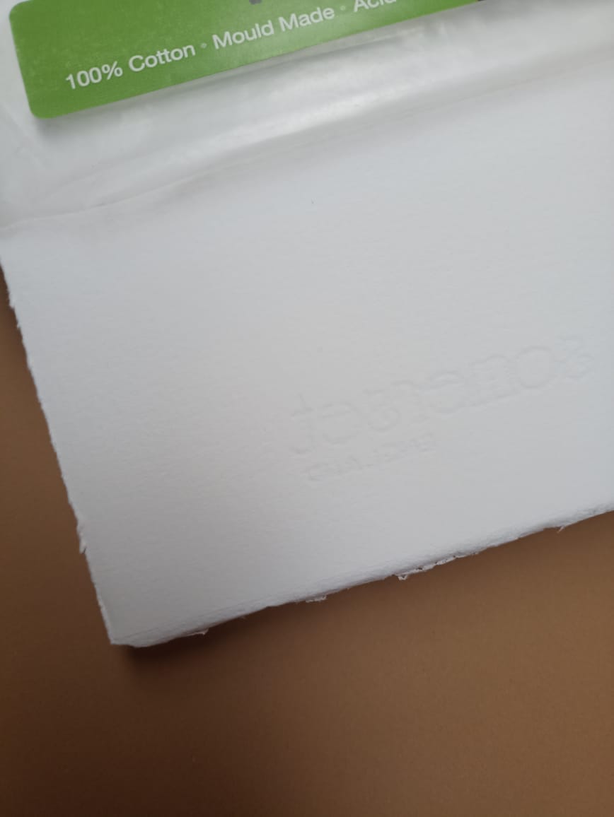 "Somerset" Velvet Blanco Radiante 250 Grs. 56X76Cm 100% Alg.