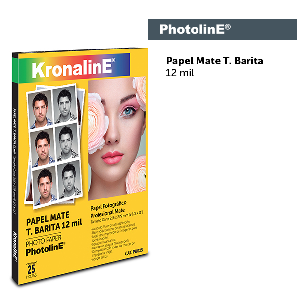 PAPEL MATE T. BARITA 12 MIL PARA INKJET