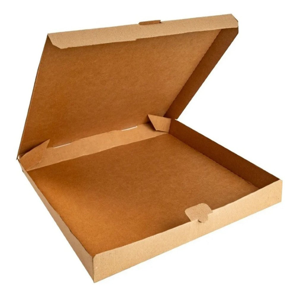 Caja de Kraft Pizza Gde. 40X40X3 cm