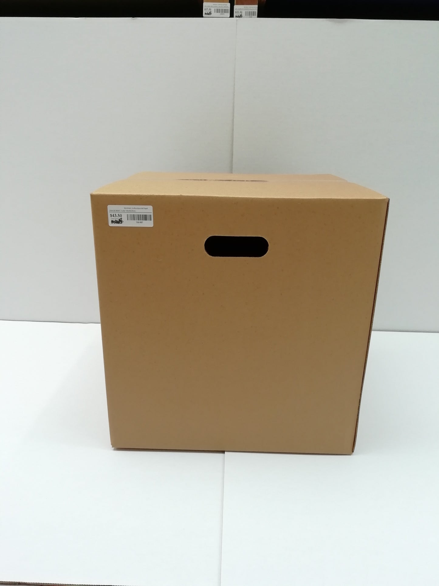 Caja de Kraft Lunch Grande 14X15X21.5 cm