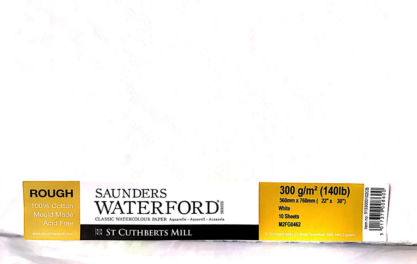 "Waterford" Rugoso 300 Grs. 56X76Cm 100% Alg.
