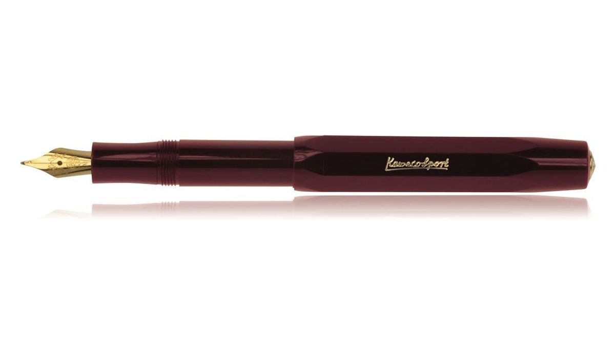 Pluma fuente KAWECO classic sport Burdeos